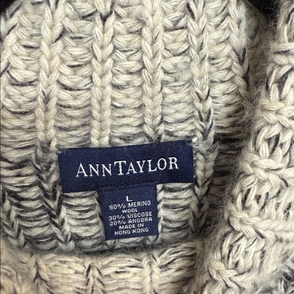 Ann Taylor Wool Turtleneck Sweater - Picture 2 of 3